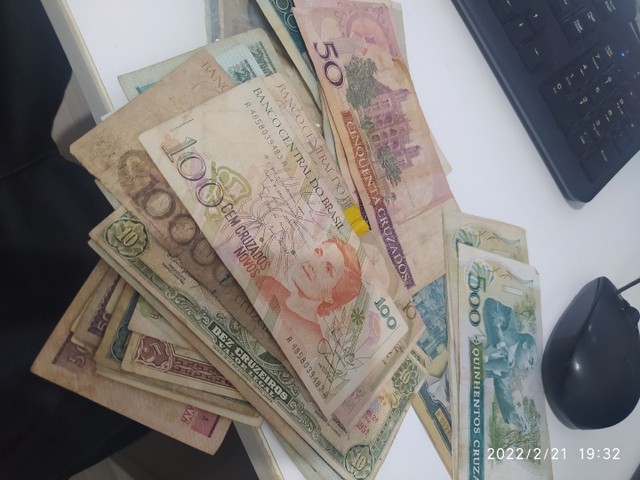 Notas antigas cerca de 30 notas  - Foto 3