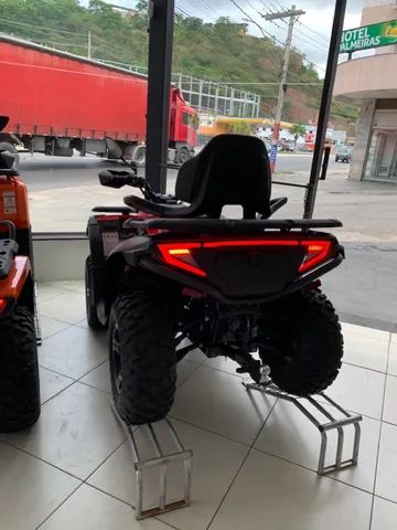 QUADRICICLOS CFORCE  450L, 520 L, 625L e 1.000cc, 4X4 ZERO KM  AUTOMÁTICO PRETO E LARANJA - Foto 5