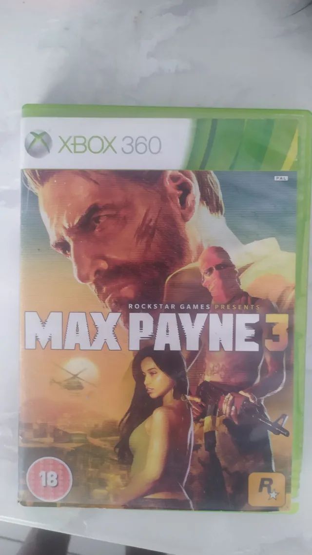 Jogo Max Payne 3 - Xbox 360 - Mídia Física - Original