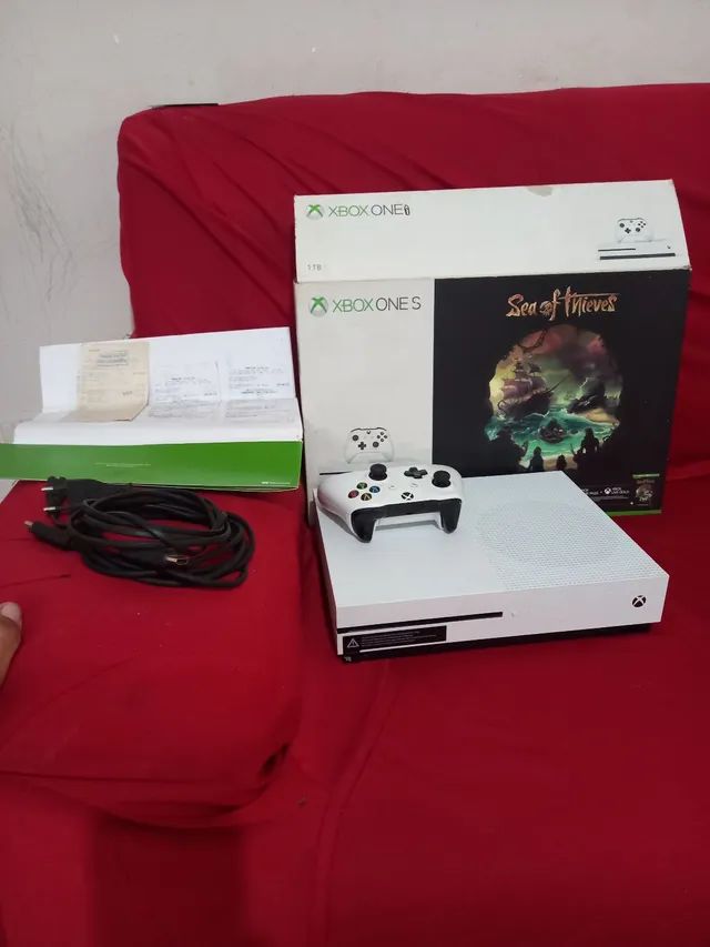 XBOX .ONE S 1TB/500GB vai 31 JOGOs e 06 MESEs GAR4NTIA e BRÍNDES