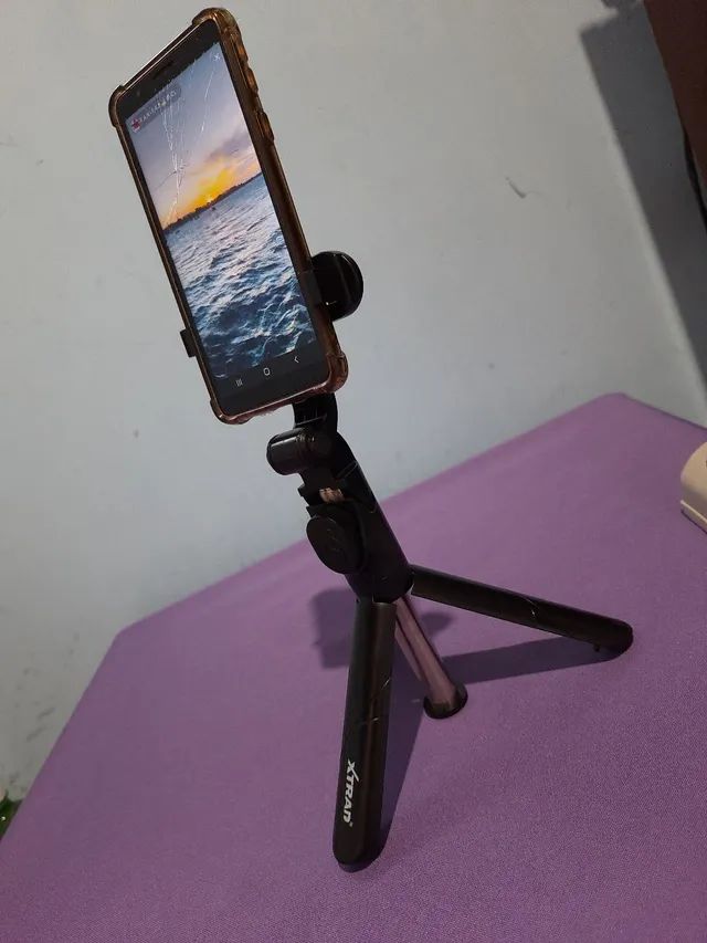 Bastão Tripé Espancivel Selfie Celular Suporte - Foto 5