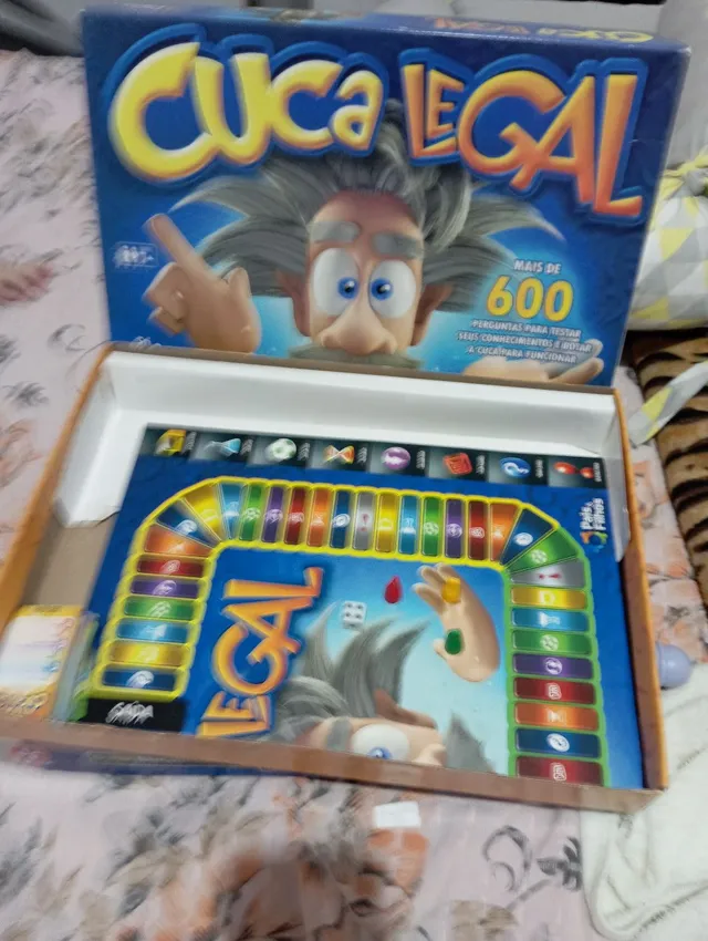 Jogo Educativo Cuca Legal Junior Mais De 300 Perguntas Jogo