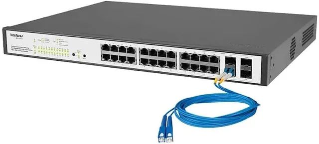 Switch gerenciável 24 portas PoE Gigabit Ethernet - Foto 2