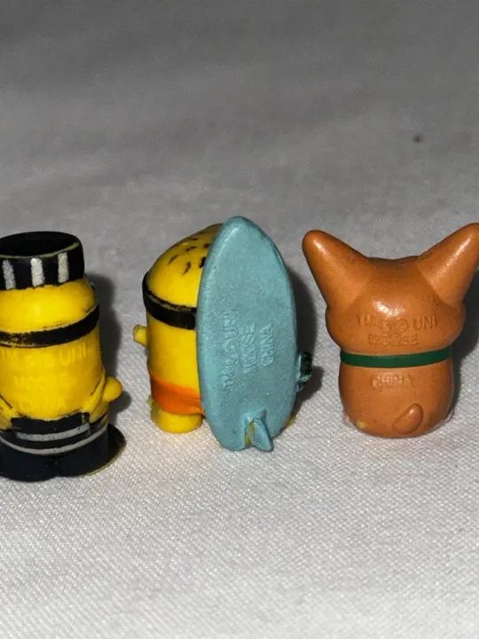 Miniaturas: Minions Kit Com 3 - Disney Original - Foto 4