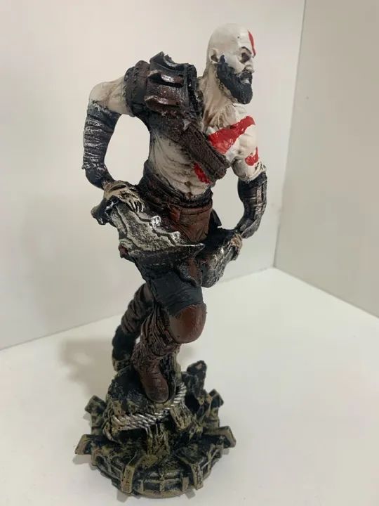 Boneco kratos / god of war resina  - Foto 2