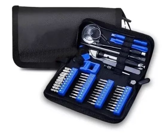 Conjunto De Chaves De Precisão 56 Em 1 Kit Fenda Tejo56a - Foto 3