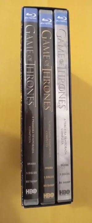 temporadas 1, 2 e 3 de Game of Thrones - Foto 2