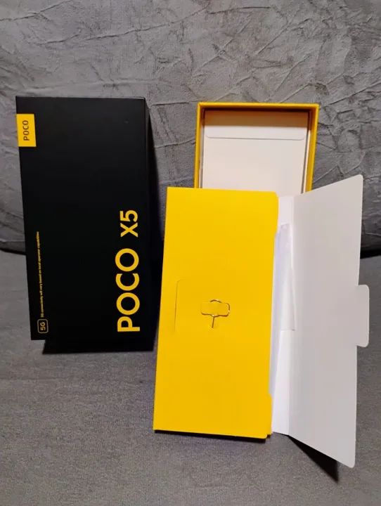 Caixa vazia POCO X5 