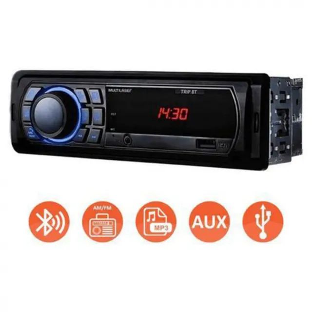 Som para carro com Bluetooth e pendrive 4G incluso - Foto 2