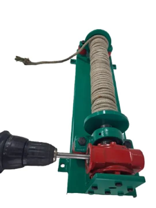 Talha Elétrica, Guincho, Guincho com furadeira - Foto 6