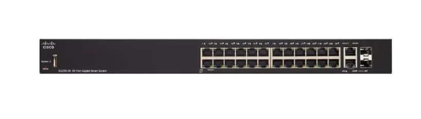 Switch Cisco Gigabit SG250-26 - Ideal para Empresas e Redes de Alta Performance - Foto 4