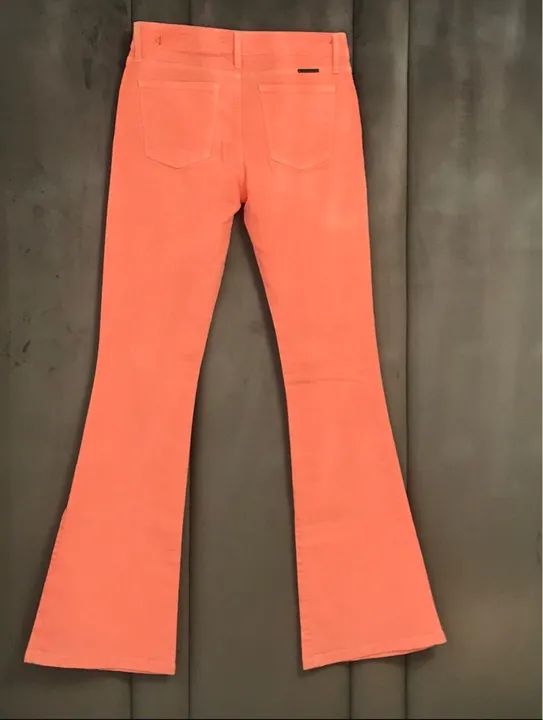 Calça  - Laranja Neon NOVA marca FOR ONE TAM 42 - Foto 3