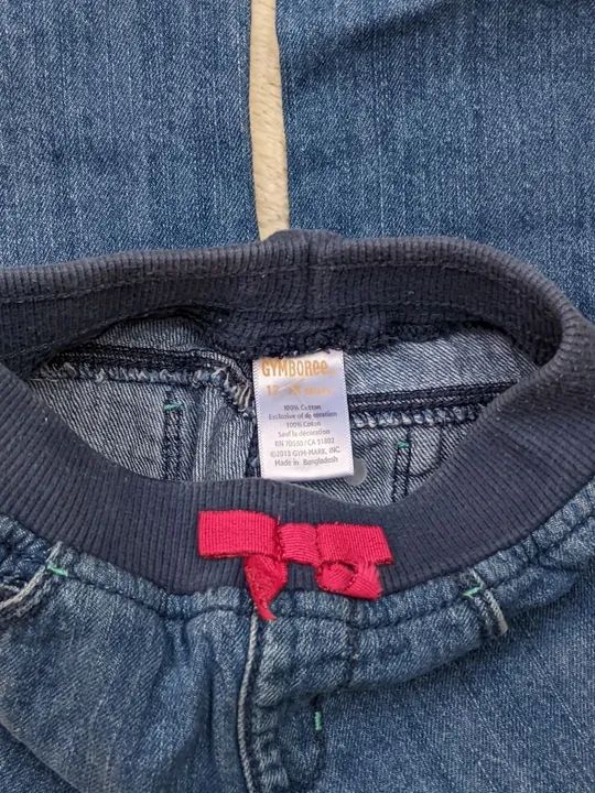 Calça jeans Bebê Menina Gymboree 12/18 Meses - Foto 4