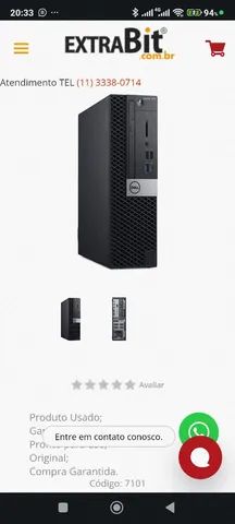 Dell 7070 i5 9500 aceito celular e grana  - Foto 5