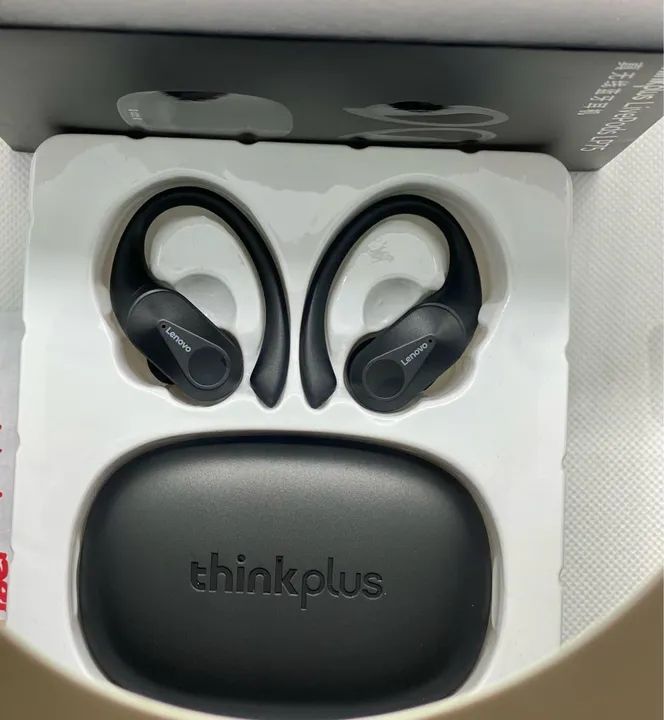 Fone de Ouvido Lenovo Sem Fio - Novo LP75, Gancho tipo Esportivo - Foto 6