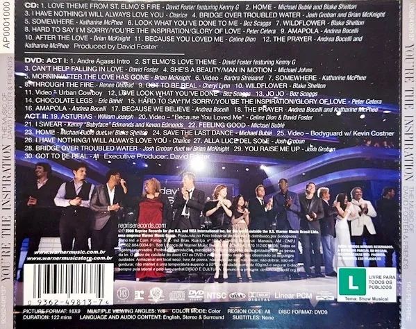 David Foster - Hit Man David Foster & Friends (02 Discos  Cc + Dvd ) - Foto 2