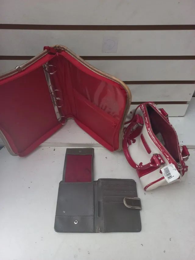 3 pç antigas betty boop 1 fichario, 1 bolsa,1 carteira  - Foto 5