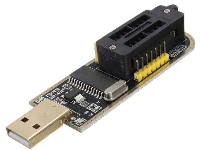Programador usb ch341a series burner chip eeprom de 24 com clipe soic 8 sop8 COD-AM273   - Foto 4