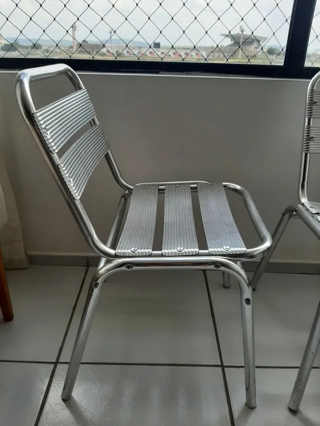 Cadeiras de Alumínio - Foto 2