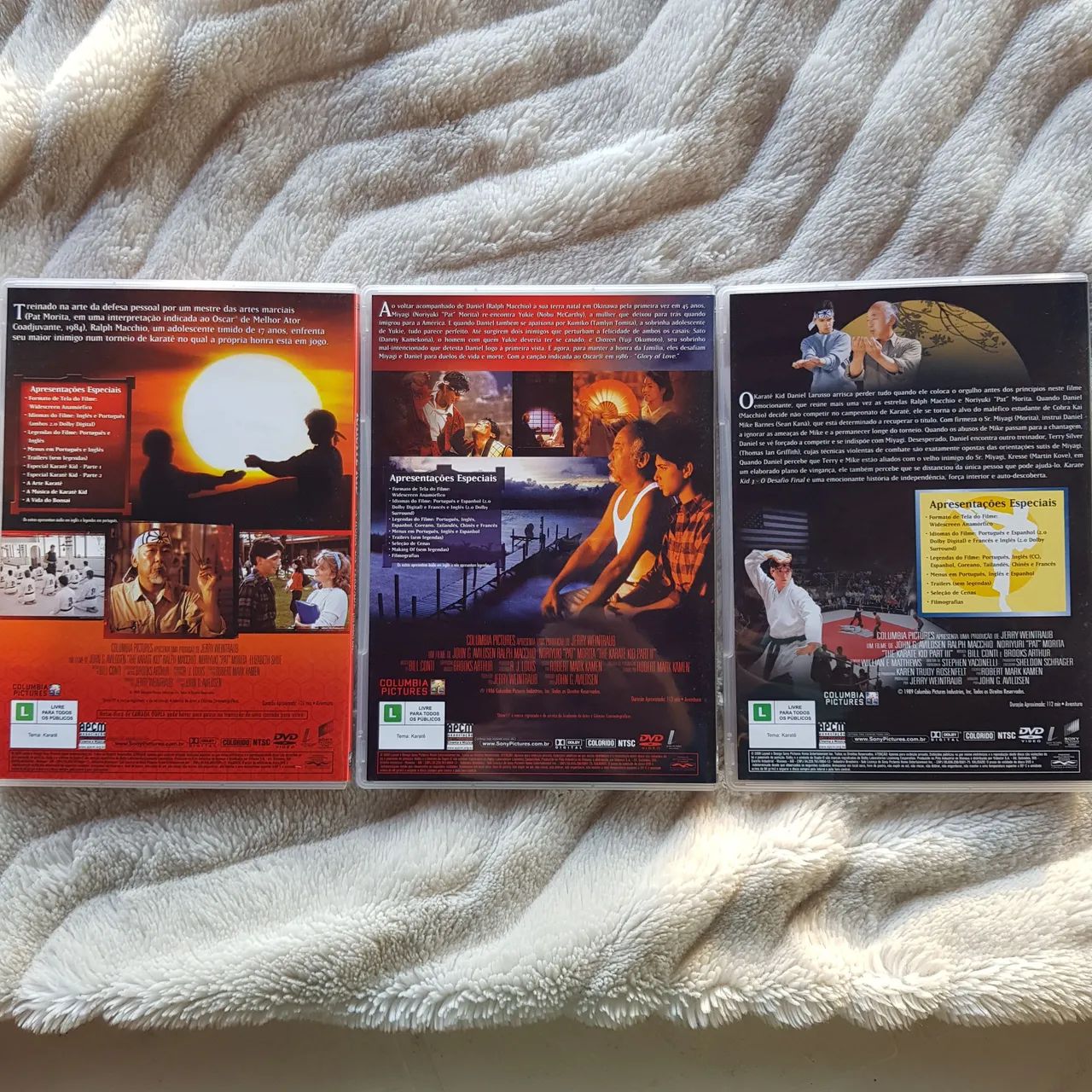DVD Karatê Kid- A Trilogia - Foto 5