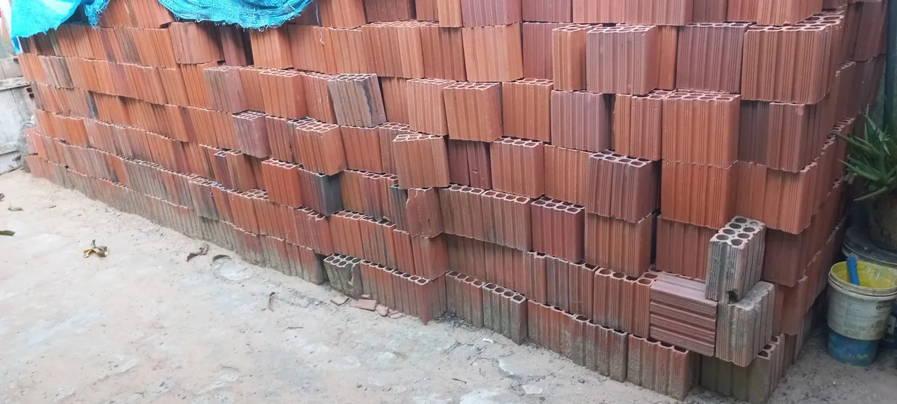 Tijolos para construção