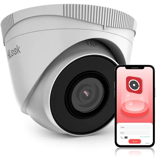 Câmera Dome Hilook/Hikvision 2,8mm 1mp 20m IR Hibrida 720p HD - Foto 2