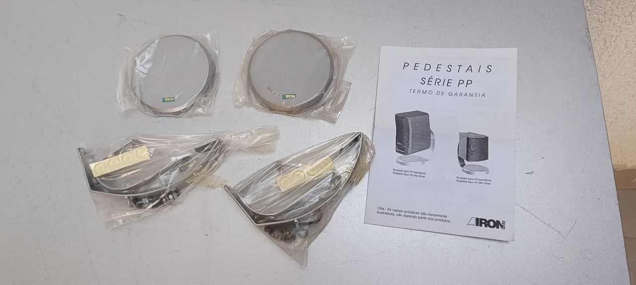 Pedestal Para Caixa Acústica Airon Pp Midi E Mini (par) - Foto 5
