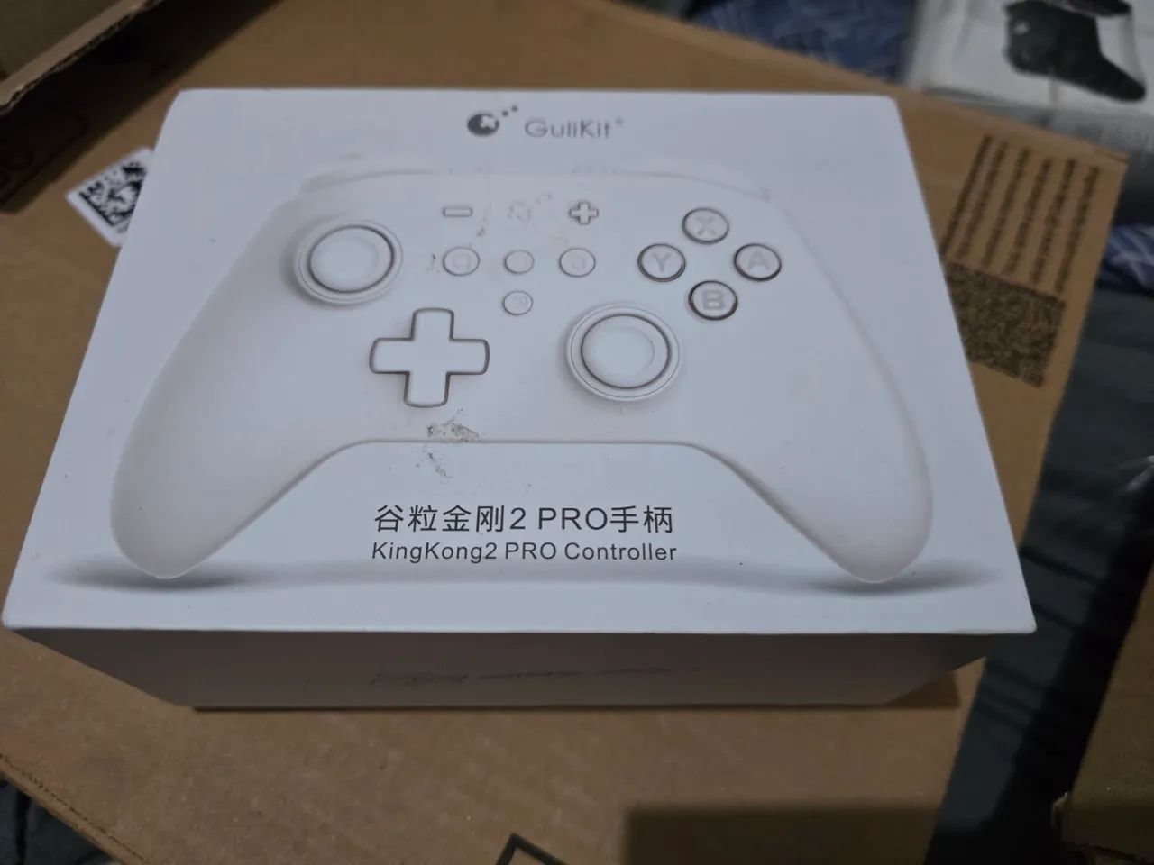 Controle guilit KingKong2 PRO com hall effect  - Branco - Novo