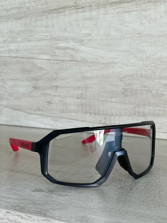 Óculos Esportivo Fotocromático Transparente para Cilcismo, Corrida   - Foto 3