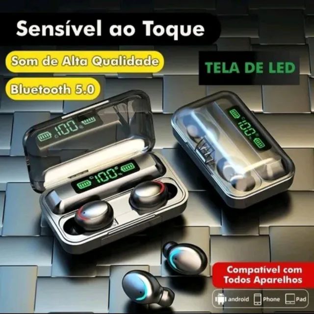 Fone de Ouvido Bluetooth F9 - Foto 3