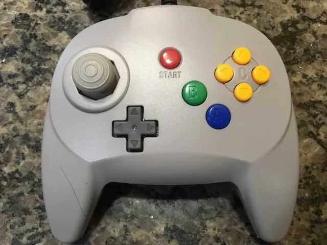 Controle Nintendo 64 - Analógico tipo Game Cube - N64