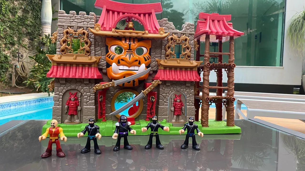 Imaginext castelo ninja (mais Imaginext no meu perfil)