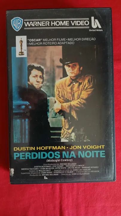 VHS - PERDIDOS NA NOITE - ( MIDNIGHT COWBOY ) - ( 1969 )