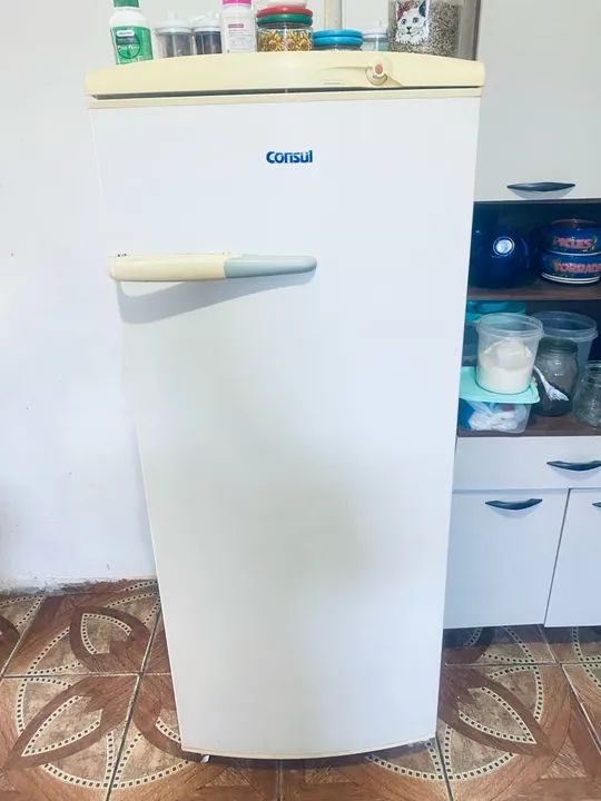 Geladeira Consul - Branca - Usada - Foto 2