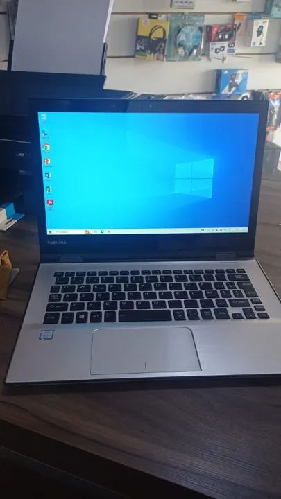 Notebook toshiba com ssd e tela touch semi novo - Foto 3