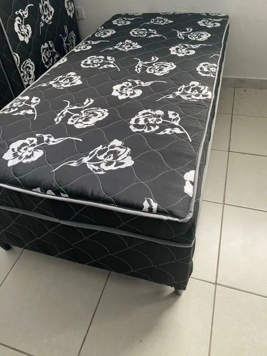 Cama Box solteiro nova a pronto entrega  - Foto 2