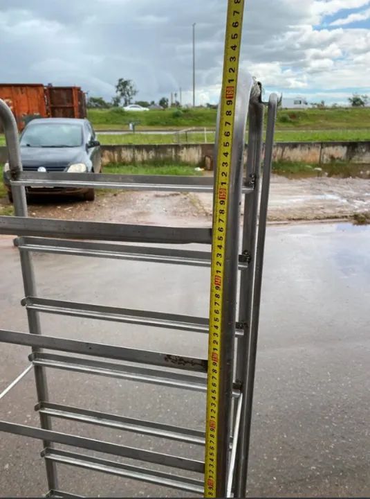 Carrinho de Inox S/ Bandejas - Foto 3