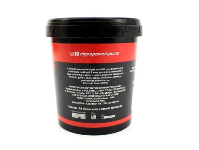 Graxa Leve para Bicicletas Algoo Pro Slickoleum 500g Freehub Shox Cabos Passadores 4239 - Foto 2