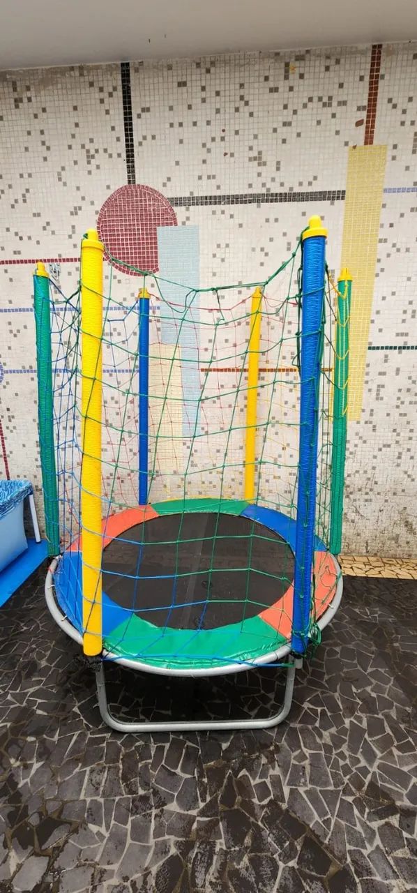 Cama elástica infantil 1,20m - Foto 2