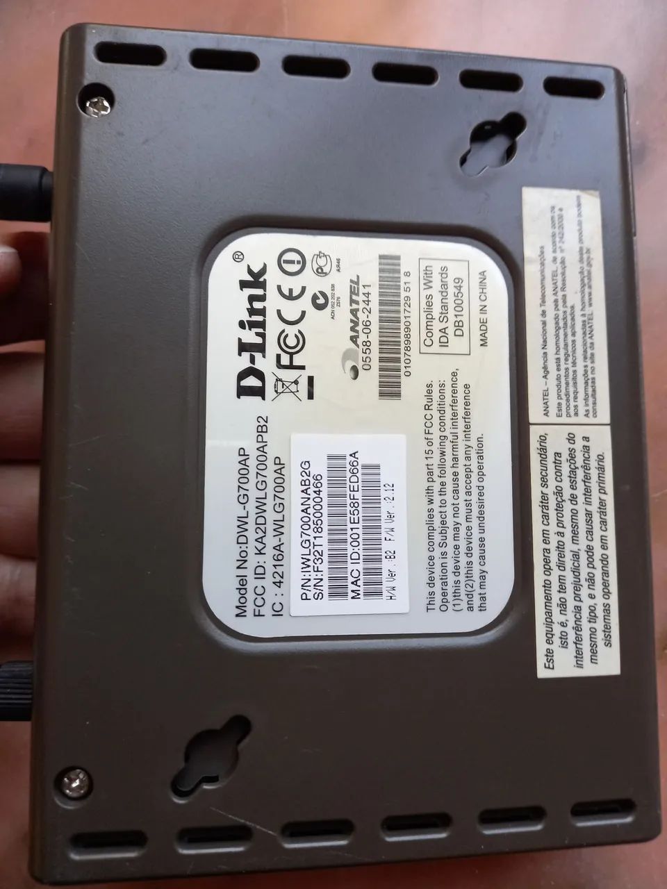 Roteador DWL-G700AP Wireless Access Point - Foto 4