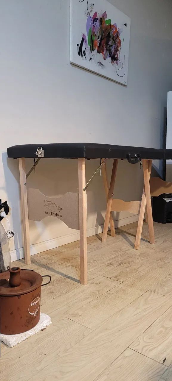 Maca Santa fé em madeira - Foto 2