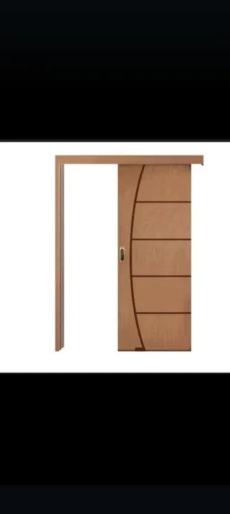 Porta de correr trilho com 2mt parcelo até 10X no cartão sem juros  - Foto 5