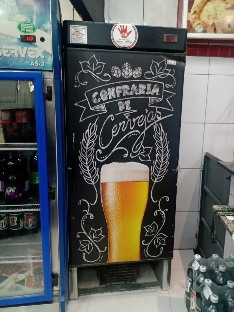 ótima oportunidade pra adega cervejeira top chama que dá negócio
