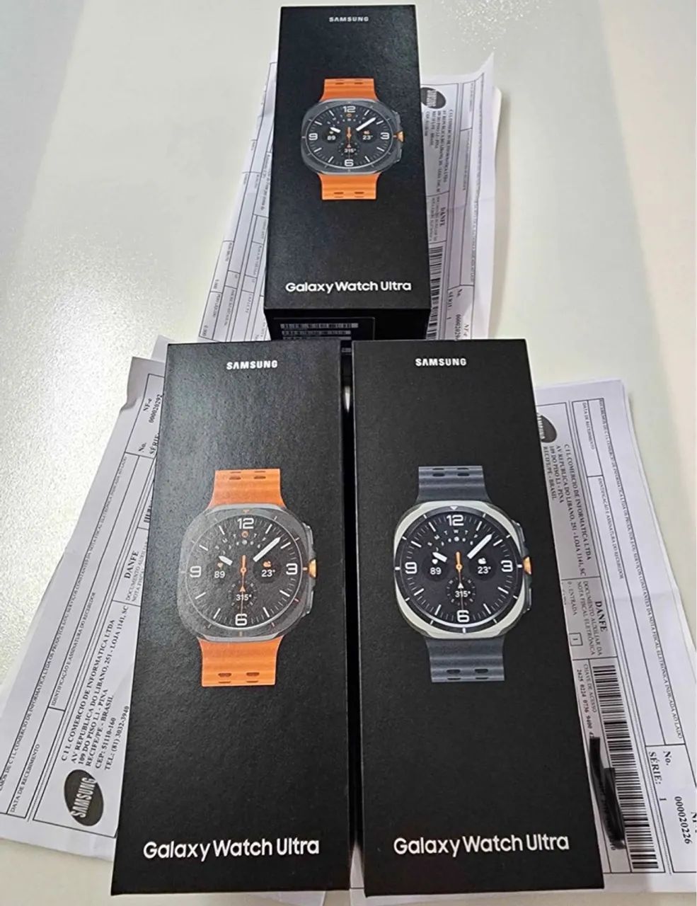 Galaxy Watch ultra open box 49MM com nota fiscal e garantia Samsung 
