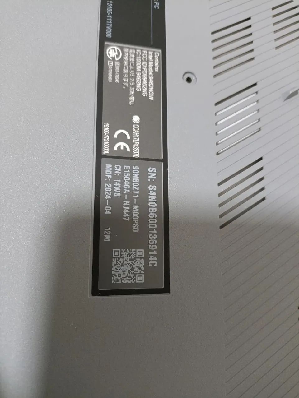Tampa chassi para Asus vivobook Go modelo E1504GA - Foto 3