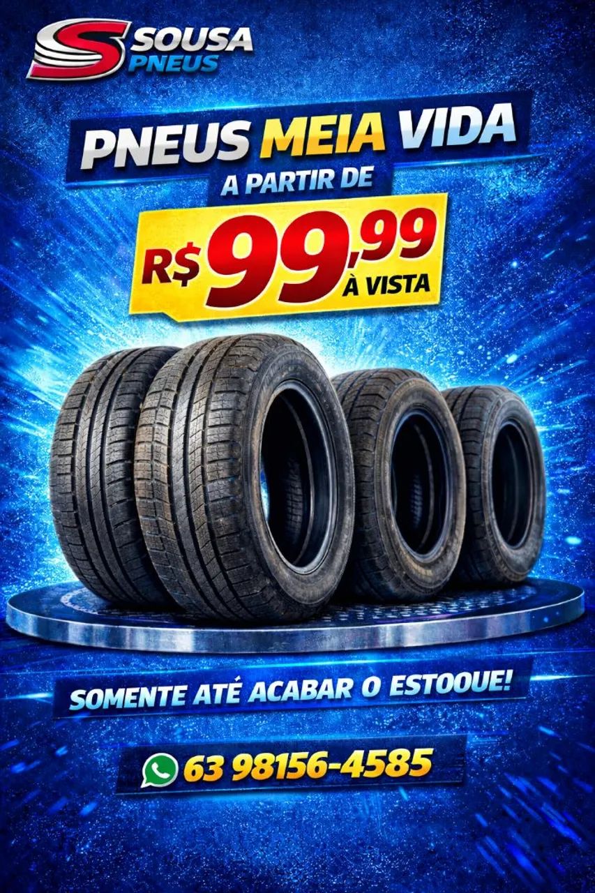 SOUSA PNEUS - Pneus meia vida e REMOLD  - Foto 3