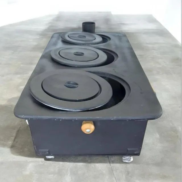 Fogão a Lenha 3Furos e Redução em Alumínio - Foto 2