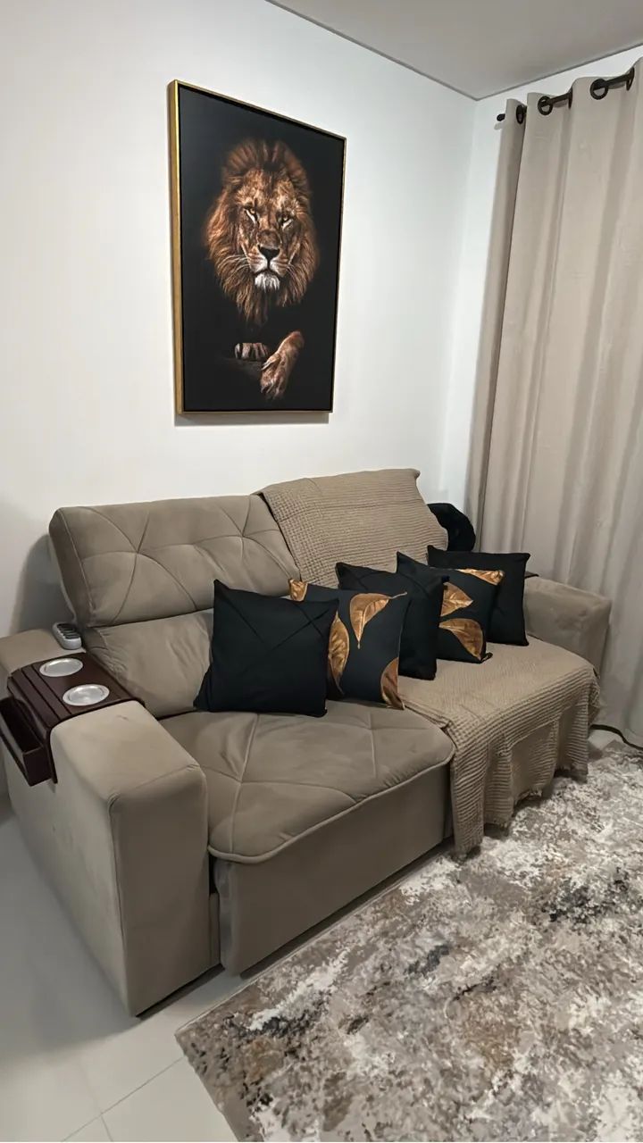 Sofá retrátil 64352678584834121