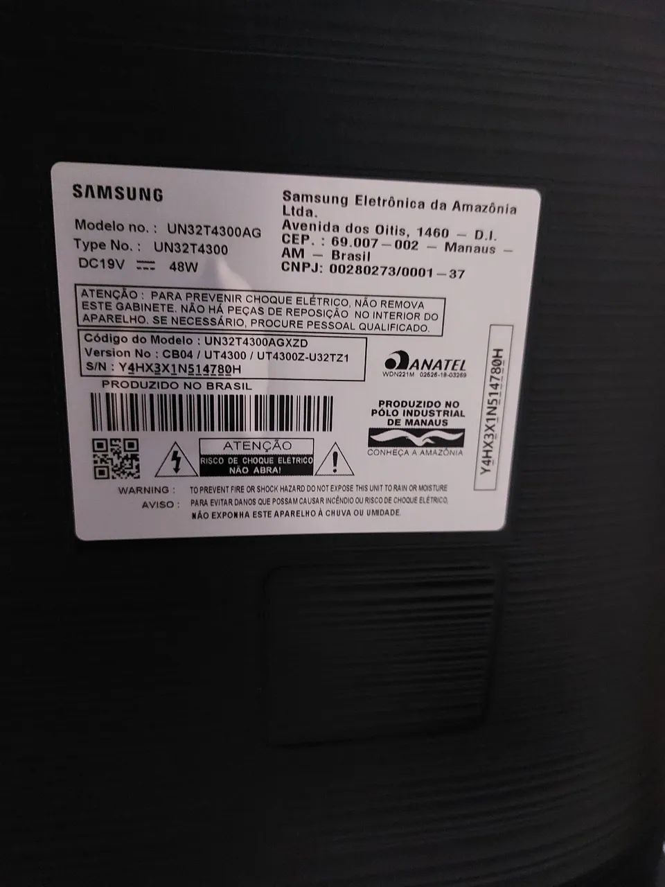 Smart TV Samsung 32 - T4300AG - Excelente Estado - Foto 3