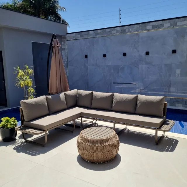 SOFÁ EM L LUXO